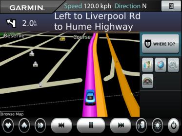 Beta Concept - Garmin with iGo tyle window